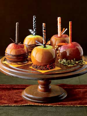 caramel apples from country living