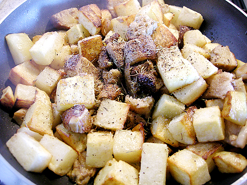 托斯卡尼式煎牛肝菌馬鈴薯-Italy-081011