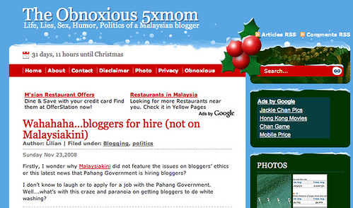 5xmom Christmas WordPress theme