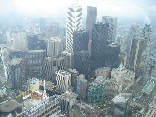 View from Lookout Deck, CN Tower