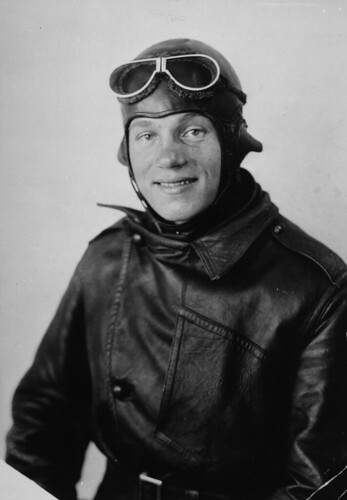 Airmail pilot Max Miller, by unknown photographer, December 31, 1919, Smithsonian National Postal Mu