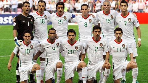 Portugal Team EURO 2008 Line Up