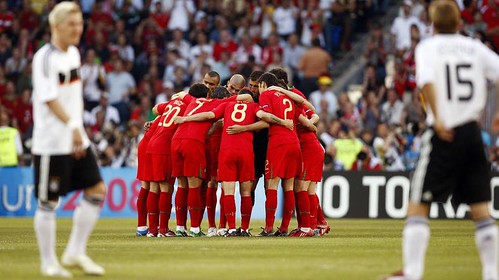 Portugal Squad vs Germany, EURO 2008