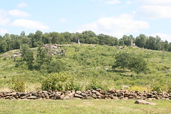 Little Round Top from the 11th US Monument