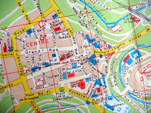 luxembourg map 1967