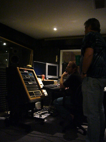 Lloyd in the studio at Third Coast