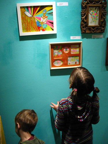 Young art admirers