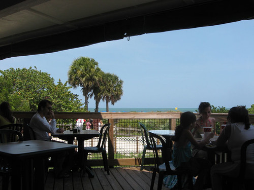 View of the Atlantic from Lighthouse Cafe...