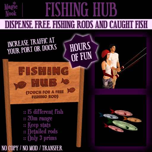 * Magic Nook * Fishing Hub