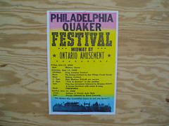 quaker festival poster