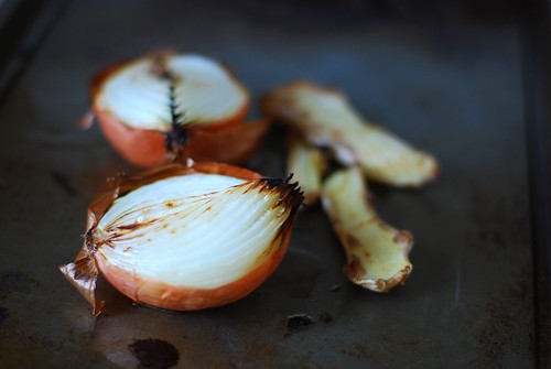 Onion gets so beautiful when charred.