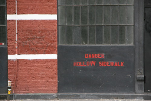 Danger Hollow Sidewalk by you.