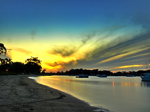 Mooloolah River Sunset 2 by you.