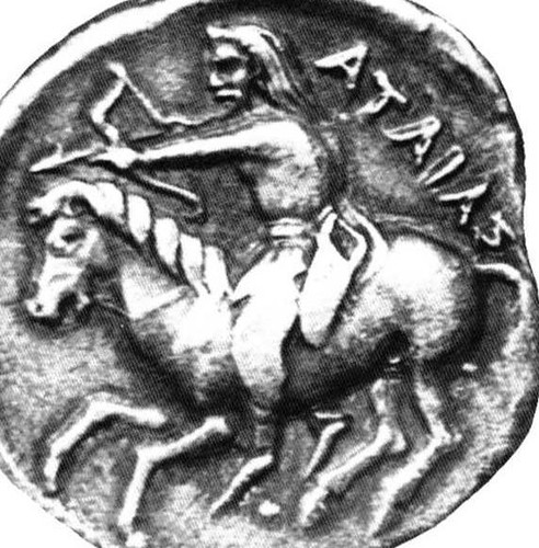 scythian coin king atheides