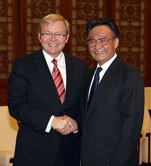 Kevin Rudd, Wu Bangguo