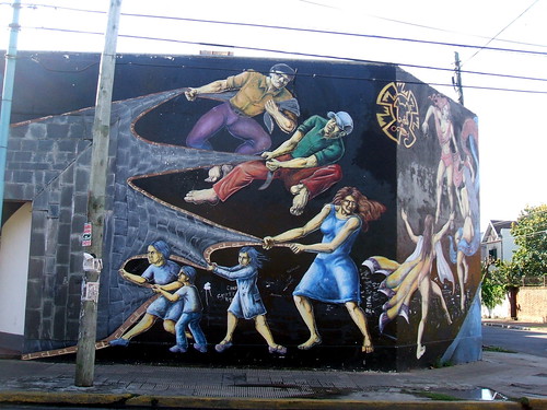 Mural Museo artes Visuales de Quilmes