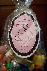 Sweets table favor