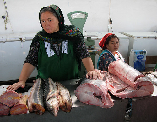 Fish Market / Turkmenistan, Krasnovodsk