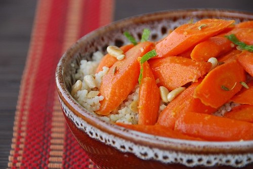 Moroccan Carrots and Couscous