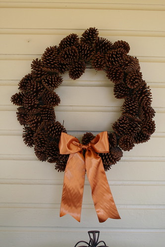 pine cone wreath 2