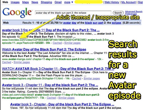 A search for a new Avatar episode