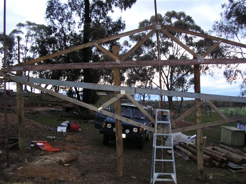 building the barn - 2