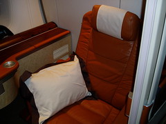 Singapore First Class Seat