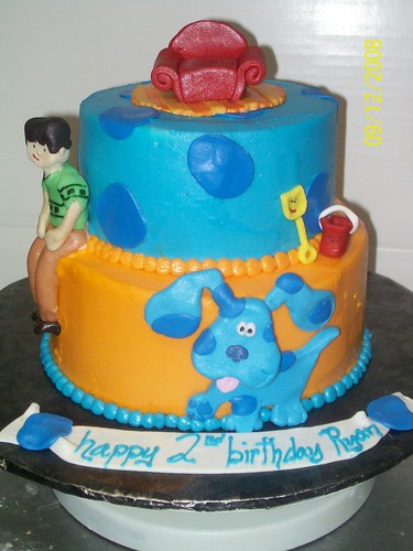 BLUES CLUES by gigiscakeboutique