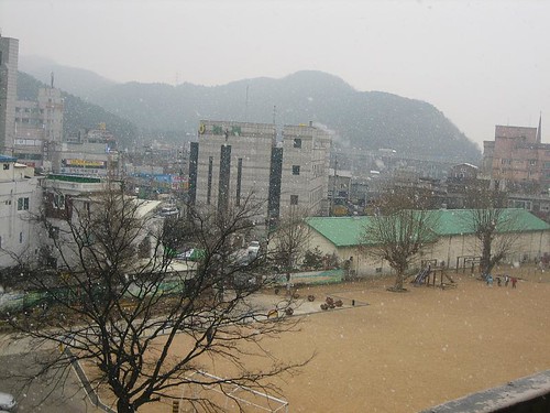Banwol Elementary in the Snow