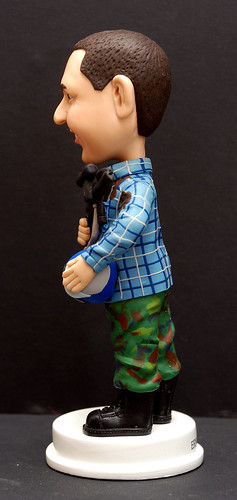 fully customised 3D caricature figurine angle  2