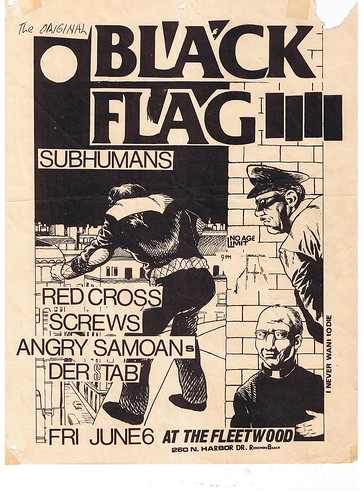Black Flag at the Fleetwood 1980