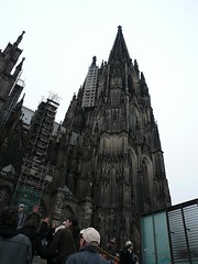 la catedral de Colonia, con sus gargolicas