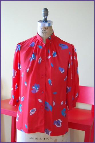 vintage hawaiian blouse