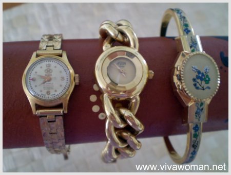 Vintage inspired retro watches