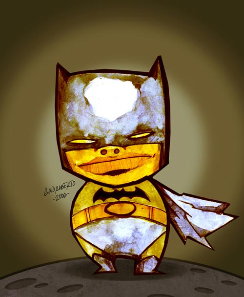 Batman by Gino Roberto, illustration, art