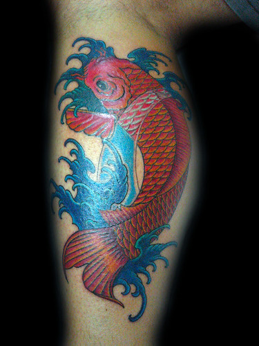 Koi Fish Pupa Tattoo Granada