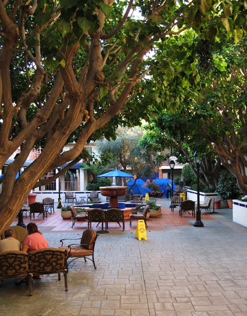 Hacienda Hotel Courtyard