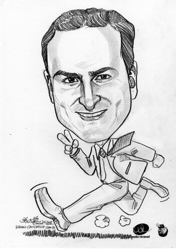 Caricatures Web in Travel 2008 David Chambat