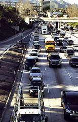 the Hollywood Freeway (by: Cathy Cole, creative commons license)