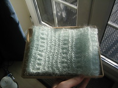 Packaged airy scarf