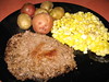 One Local Summer wk 11: standard meat 'n' potatoes (and corn)