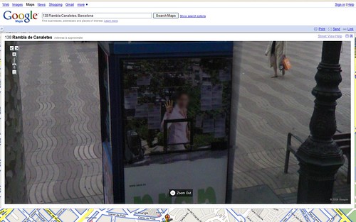 Privacidad extrema en el Google Street View de Barcelona
