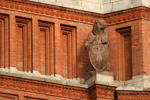 Berliner Bär am Roten Rathaus