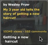 Rachel's Getting a New Haircut VoiceThread: Now over 15,000 views