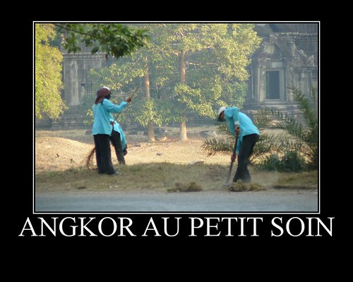 Angkor au petit soin