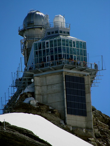 solaranlage Sphinx Jungfraujoch Kanton Bern Wallis Schweiz picture photo bild