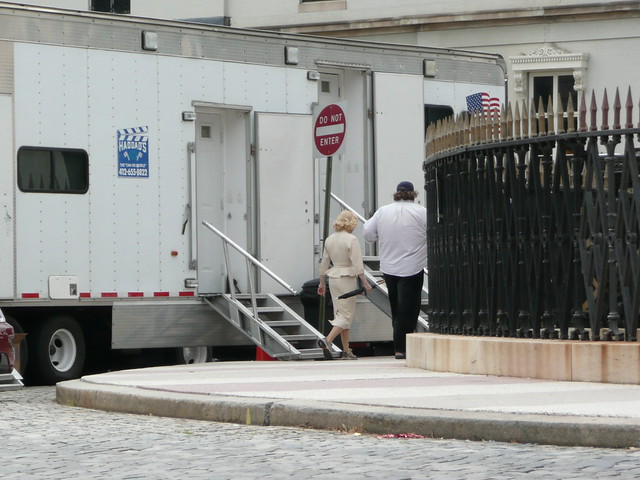 Renee going to her trailer by fbormanator