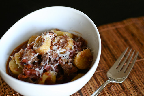 thick and hearty lamb ragu
