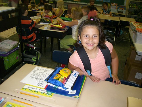 Emmy's First Day Of 2nd Grade!