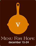 Menu for Hope V Logo